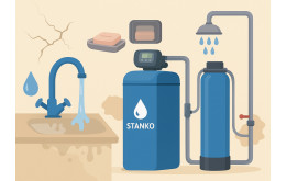 Проблемы с жёсткой водой и как их решают умягчители STANKO